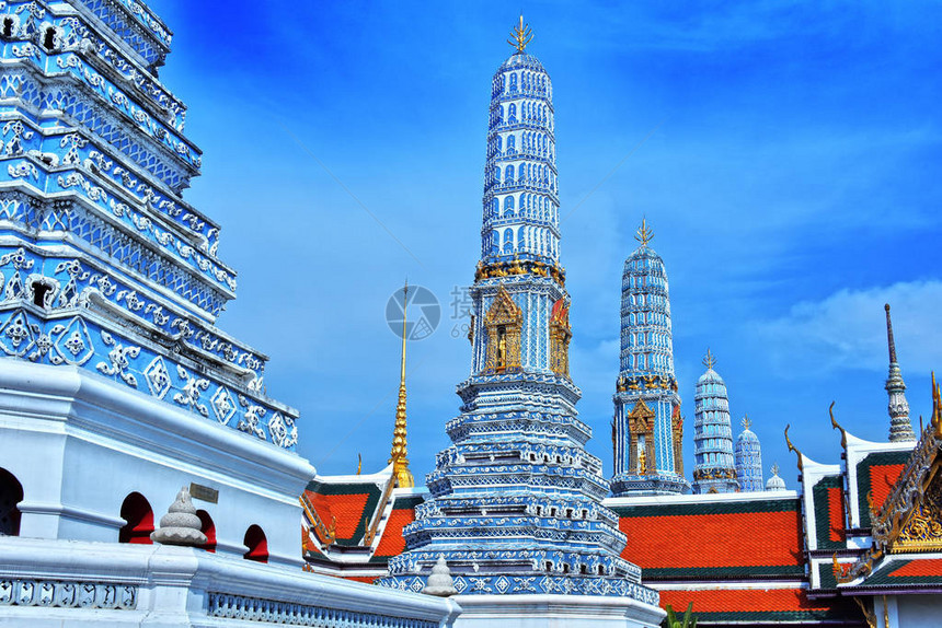 曼谷大宫是泰国最受欢迎的旅游景点之一在曼谷的Grand图片