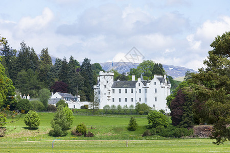 布莱尔城堡珀斯郡苏格兰图片