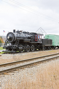 美国新罕布什尔州戈哈姆铁路博物背景图片