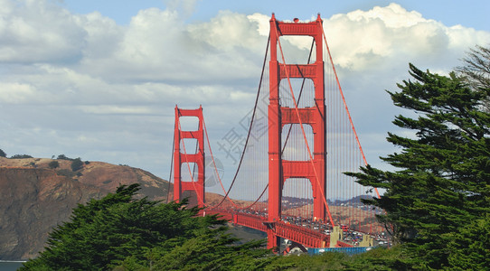 美国旧金山的金门大桥图片