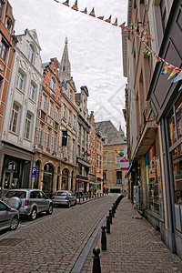 在比利时首都布鲁塞尔的老城中心图片