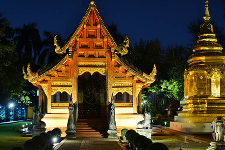 泰国清迈佛教寺庙WatPhrraSingh的图片