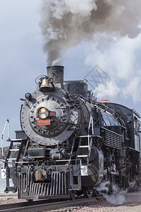 一个蒸汽机在美国图片