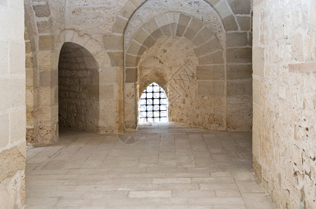 古堡走廊图片