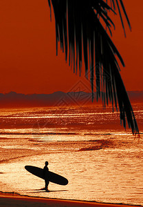 哥斯达黎加有冲浪板的图片