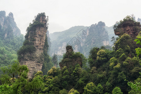 杨家界风景名胜区张家界山水景观图片