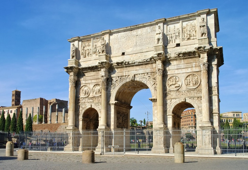 罗马君士坦丁拱门图片