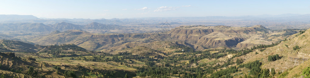 阿姆哈拉省靠近拉利贝拉的地貌景观埃塞图片