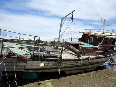 弃船在卡斯特罗市希洛图片