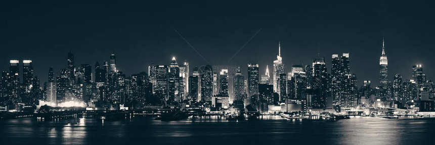 曼哈顿市中心天线位于赫德森图片
