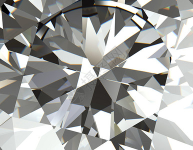 钻石珠宝石刻面背景图片