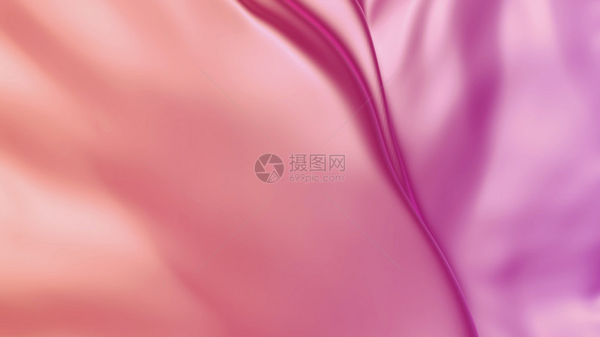 丝绸布料背景红粉和紫红图片