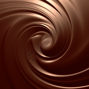 勒巴兰令人惊异的巧克力旋转顶部视图干净详细的巧克力插画