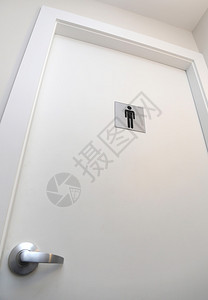 门上的男厕所标志图片