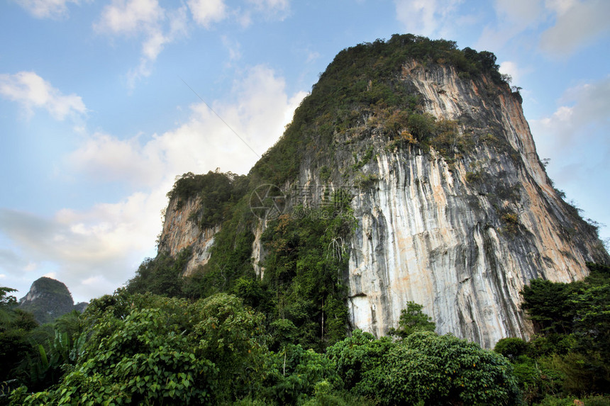 泰国的悬崖图片