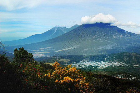 危地马拉的火山图片