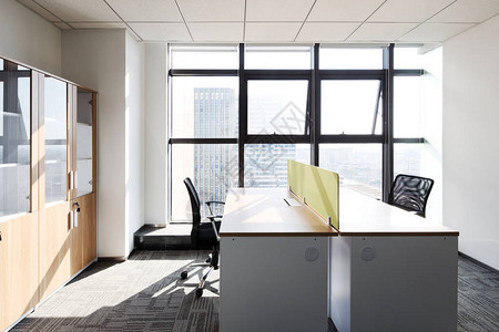 现代办公室的设计背景图片