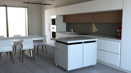 水性家具漆厨房家具室内设计家具和厨房用电器设计图片