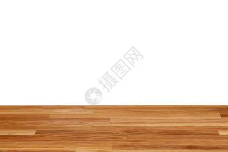 浅棕色木制板作为木桌或圆形地板图片