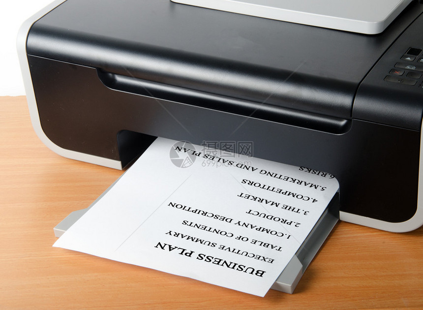 打印机打印业务计划图片