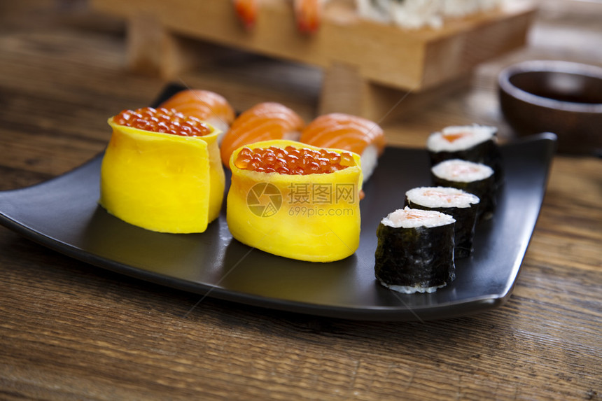 寿司传统日本料理图片