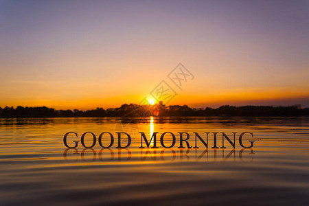 早安之水背景图片