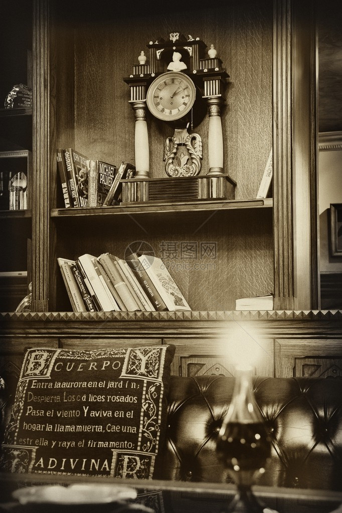 旧图书馆的阅览室图片