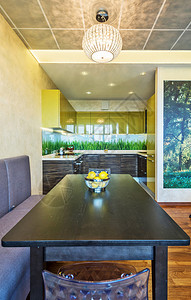 室内设计现代大厨房背景图片