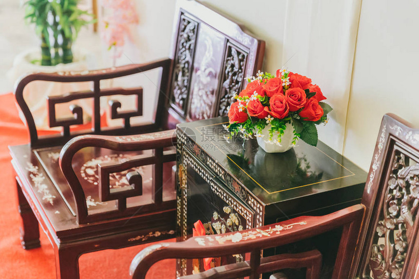 中式木家具居装饰图片