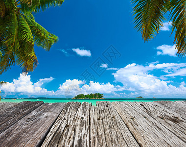 塞舌尔美丽的热带岛屿美图片