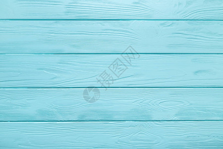木桌的浅蓝色平板纹理Trindy背景图片