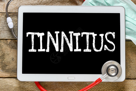 Tinnitus和听诊器医学概图片