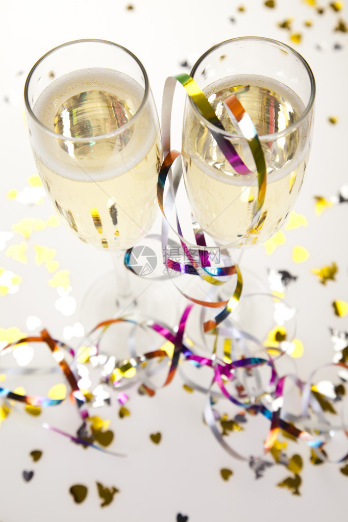 香槟新年庆典图片
