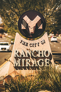 Rancho幻影市美国加利福尼亚州Rancho幻影镇垂直摄图片