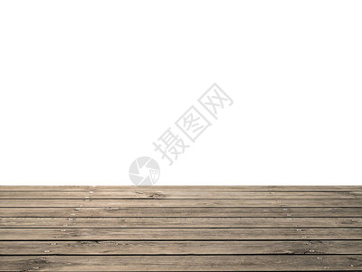 白色背景的木地板背景图片