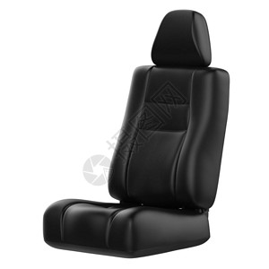 座套3d使黑色皮革汽车座椅在设计图片