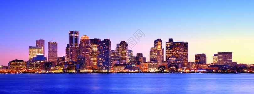 马萨诸塞州波士顿全景图片