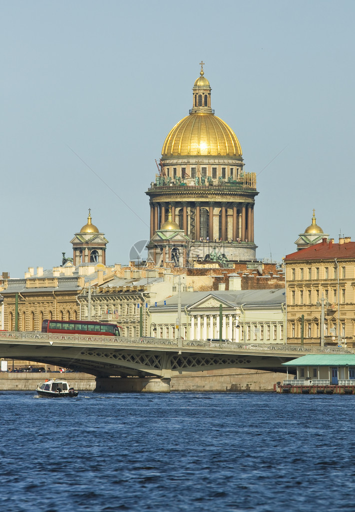 圣艾萨克大教堂是俄罗斯圣彼得堡最大的教堂图片