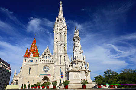 匈牙利布达佩斯布达城堡马提亚斯教堂的圣图片