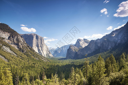 Yosemite山谷图片