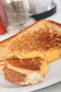 烤奶酪三明治背景图片