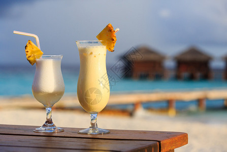 马尔代夫热带沙滩度图片