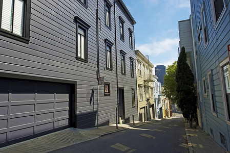 旧金山建筑居住区住在美国加利福尼亚州旧金山图片