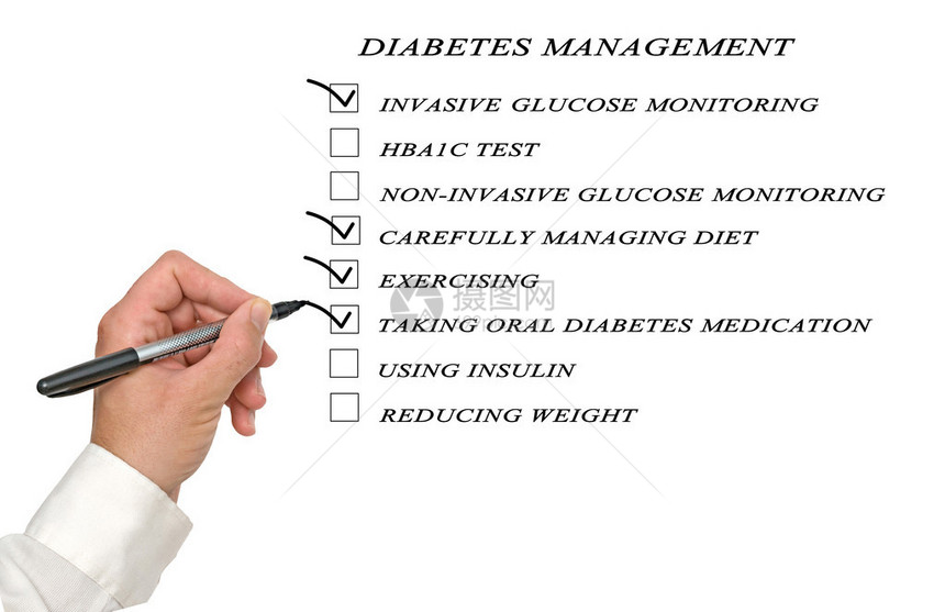 糖尿病管理图片