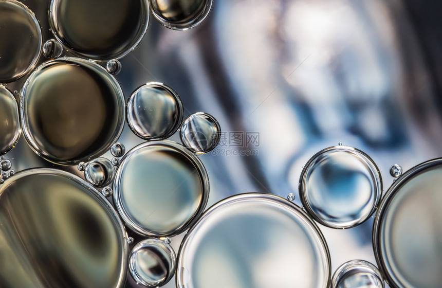 水气泡抽象光照明图片