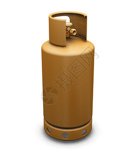 丁烷丙烷气瓶的3D渲染设计图片