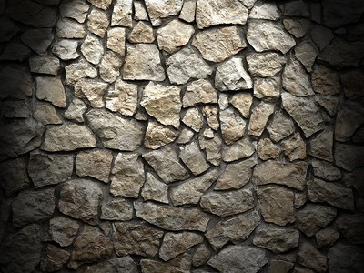 原始石头作为背景光效图片