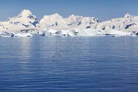 南极洲的自然和景观气候和大气变化冰雪的滋润和全球升温现象图片