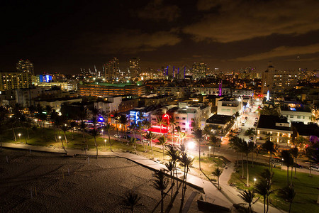 迈阿密海滩洋车道图片图片