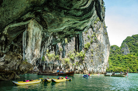 泰国普吉洞穴附近图片